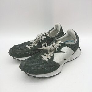 ◇ Θ NEW BALANCE ニューバランス ローカットスニーカー サイズ26.5 ブラック グレー メンズ E