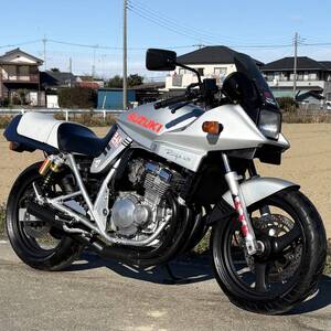 GSX250S カタナ 実動 書類付き GJ76A 好調 絶版 旧車 スズキ 検）GSX CBR RR ZXR FZR VTZ NSR CB XS FTR CBX FW FX バリオス ジェイド 刀