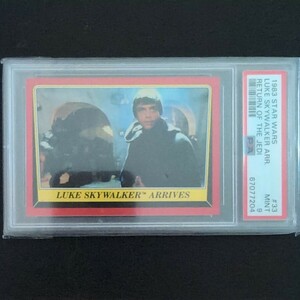 【 Topps 】スターウォーズ ルーク ・ スカイウォーカー 1983【 PSA9 】