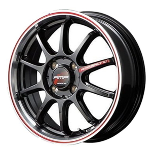 BRIDGESTONE ECOPIA NH200 205/60R16 RMP RACING R10 クリスタルブラック 16インチ 6J+43 4H-100 4本セット