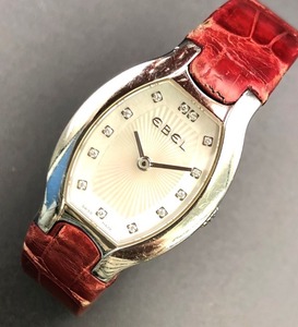 ◆時計◆『WH-11562』★EBEL(エベル)★9656G21★beluga シェル・ダイヤ★稼働品★