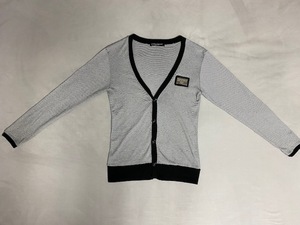 Dolce & Gabbana ドルチェアンドガッバーナ ボーダー カーディガン サイズ S