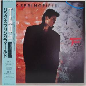 中古LPレコード(簡易洗浄済み)：RICK SPRINGFIELD(リック・スプリングフィールド) / TAO(道) (国内盤:RPL-8297)