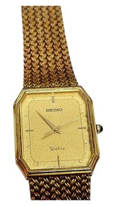 27106 稼働品/SEIKO/セイコー/Dolce/9531-5080/クォーツ/腕時計/アナログ/ドルチェ/ゴールドカラー/入学祝い/プレゼント/ヴィンテージ