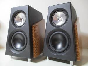 KEF ユニット使用　自作クラフトスピーカー　フロントショートホーン　パッシブラジェター仕様