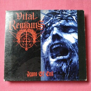 VITAL REMAINS ICONS OF EVIL 8339-2 used CD released in 2007 METAL バイタル リマインズ アイコン オブ イービル中古 CD デイヴ 鈴木