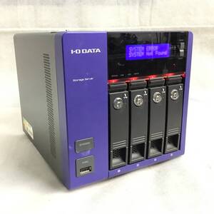 K70130187 I-O DATA Storage Server 1点【通電OK、HDDなし、AC欠品】