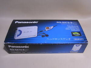  Panasonic RQ-SX72 -S ステレオカセットプレーヤー ■ジャンク■