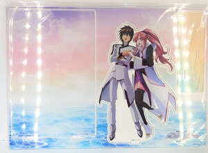 機動戦士ガンダムSEED FREEDOM Blu-ray特装限定版 特典アクリルジオラマ キラ・ヤマト ラクス・クライン アニメイト限定 アクリルスタンド