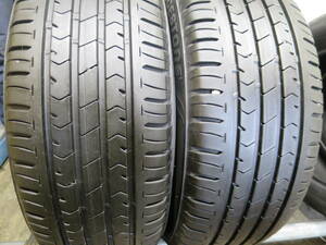 19年製バリ山 225/55R17 97V ◆ブリヂストン ECOPIA NH100◆ 2本 J162 夏タイヤ