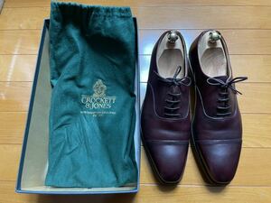 美品　CROCKETT＆JONES×Paul Smith クロケット&ジョーンズ×ポールスミス Paul Smith COLLECTION サイズ8.5 約27センチ相当