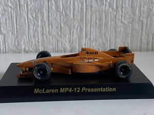 京商 1/64 マクラーレン MP4-12 #9 プレゼンテーション KYOSHO McLaren F1 MERCEDES BENZ PRESENTATION