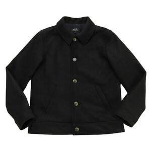 A.P.C. アーペーセー ボイルドウール トラッカージャケット ブラック XS