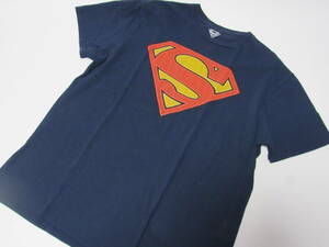 送料185円 Tシャツ スーパーマン Superman L サイズ アメカジ プリント USA古着 DCコミックス アメリカンコミック ジャスティス・リーグ