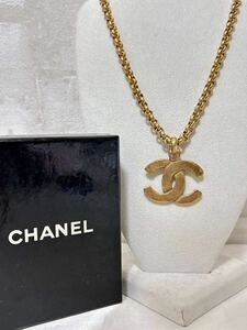 CHANEL シャネル ネックレス ココマーク 2 9 ゴールド ヴィンテージ アクセサリー 箱付き