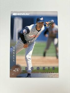 長谷川 滋利 Shigetoshi Hasegawa RC Donruss 1997 ＃379 アナハイム・エンゼルス Anaheim Angels MLB 日本人 ルーキー