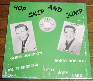 Hop Skip And Jump - LP/ 50s,ロカビリー,Bobby Roberts,The Rumblers,Joe Therrien Jr,Johnny Cavalier,Jim Myers,Davey Day,Esoldun,1986