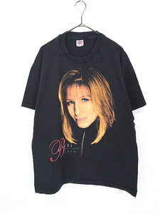 レディース 古着 90s USA製 BARBRA 「the concert 1994」 コンサート シンガー ミュージック Tシャツ XL 古着