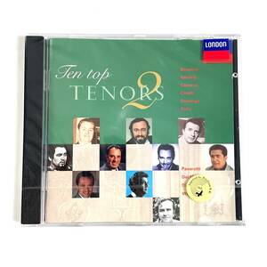 Ten Top TENORS2 Pavarotti Domingo Carreras,etc. 未開封CD