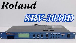 【動作確認済】Roland ローランド SRV-3030D デジタルリバーブ リバーブ MADE IN JAPAN 日本製 スマートメディア付 S4M-5 4MB