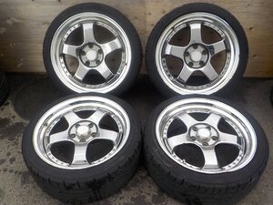 5H■SSR プロフェッサー　アルミホイール 　18インチ 225/40R18 4本■