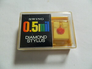 ☆0183☆【未使用品】SWING 0.5mil DIAMOND STYLUS コロムビア2G C-DSN-25 レコード針 交換針