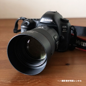 宅配レンタル3日■キヤノン EOS 5D Mark Ⅳ＋EF85mm F1.4L IS USM■5,200円/3日■月限定