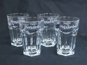 681 Hoegaarden ヒューガルデン ビールグラス 4客セット ビアグラス タンブラー