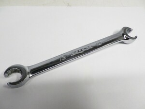 45●a391☆中古美品　スナップオン　ダブルエンドフレアナットレンチ　13mm-14mm　RXFM1314B　全長173mm　Snap-on　現状渡し