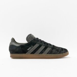 【1円スタート】 adidas アディダス GX2210 GAZELLE ガゼル ブラック スエード メンズ スニーカー クラシック US8.5 26.5cm