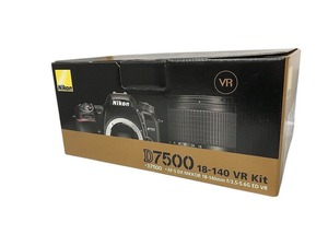 ★未使用★ Nikon ニコン D7500 18-140 VR Kit デジタル一眼レフカメラ レンズキット 直接お渡し歓迎 APK618548小