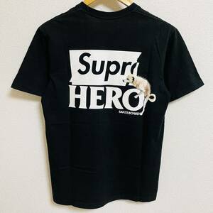 Supreme ANTIHERO Dog Tee Black White S 22ss 2022年 黒 白 ブラック ホワイト アンタイヒーロー ドッグ ボックスロゴ