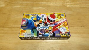 ★GBA「ロックマンエグゼ5 チームオブブルース(Mega Man Battle Network5)」箱・取説付き/CAPCOM/GAMEBOY ADVANCE/ACTRPG/レトロゲーム★