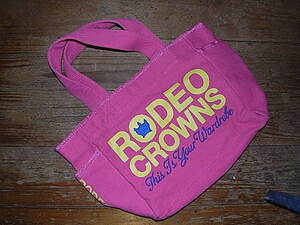 RODEO CROWNS 小型TOTE 未使用。