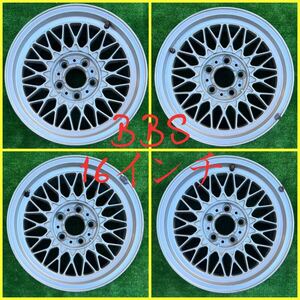 BBS (BMW) RZ469, 16インチアルミホイー4本ブランド: BBS (BMW)サイズ: 16インチ16x8JPCD: 114.3Hole: 5HOffset: +23