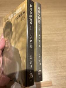 厳粛な綱渡り　全2巻揃　大江健三郎　文春文庫　ともに初版