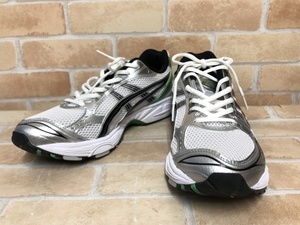 asics アシックス GEL-KAYANO 14 1201A019 ホワイト×グリーン US9.5 111403268＃4