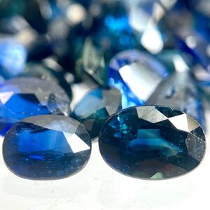 1円〜!!◆サファイアおまとめ50ct◆d 約10g ルース 裸石 宝石 Sapphire コランダム jewelry ジュエリー ブルー w3 い8