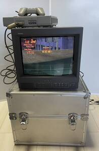 SONY PVM-14N5J 業務用 カラー ビデオ モニター トリニトロン Trinitron 14型 動作確認済 専用ジュラルミンケース付 ソニー