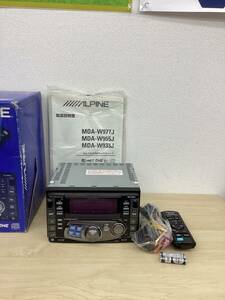 ALPINE アルパイン CD/MDプレイヤー MDA-W955J カーステレオ　動作未確認　ジャンク品 kyTK839k