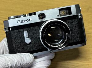 Canon P ポピュレール レンジファインダー キャノン フィルム カメラ 50mmレンズ付き