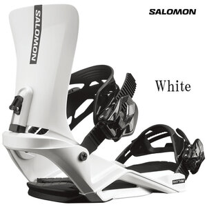 新品未使用 24-25 SALOMON BINDING RHYTHM WHITE S 安心保証 即日発送 土日祝発送OK