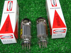 6LM8　　RAYTHEON　　未使用品　　2本セット　　　W 1985(整理番号)