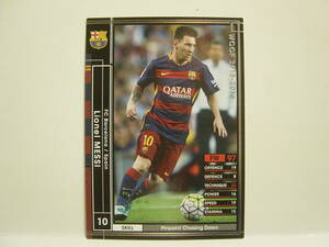 WCCF 2015-2016 黒 リオネル・メッシ　Lionel Messi No.10 FC Barcelona Spain 15-16 Special Card #253 Panini