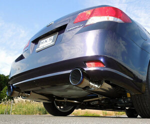 HKS マフラー Super Turbo Muffler レガシィB4 DBA-BM9 EJ25(TURBO 09/05-13/04 センターパイプ付 受注生産 個人宅不可 離島は要確認