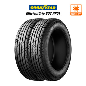 グッドイヤー エフィシエント グリップ SUV HP01 235/55R20 102V サマータイヤのみ・送料無料(2本)