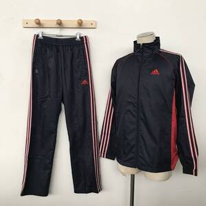 adidas Clima365 アディダス メンズ 裏メッシュ ナイロン上下セット 美品 size 上/Ｓ 下/Ｍ