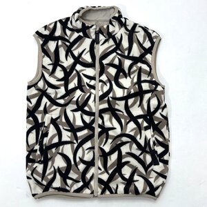 24AW【新品・未使用】GRAMICCI REVERSIBLE FLEECE VEST リバーシブルフリースベスト 定価18,700円 sizeL TRIBAL SNOW G4FU-J016 グラミチ