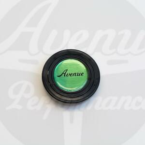 【正規代理店】 Avenue Performance　ホーンボタン ロゴｘグリーン 緑 USDM JDM アベニューパフォーマンス