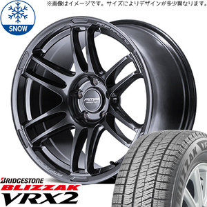 215/60R17 スタッドレスタイヤホイールセット ハイエース (BRIDGESTONE VRX2 & RMPRacing R26 6穴 139.7)